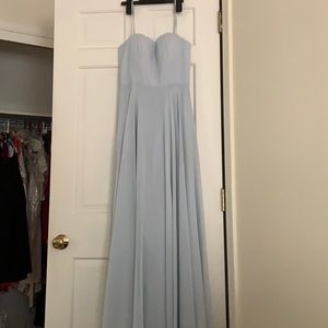 Jenny Yoo Renee dress in whisper blue